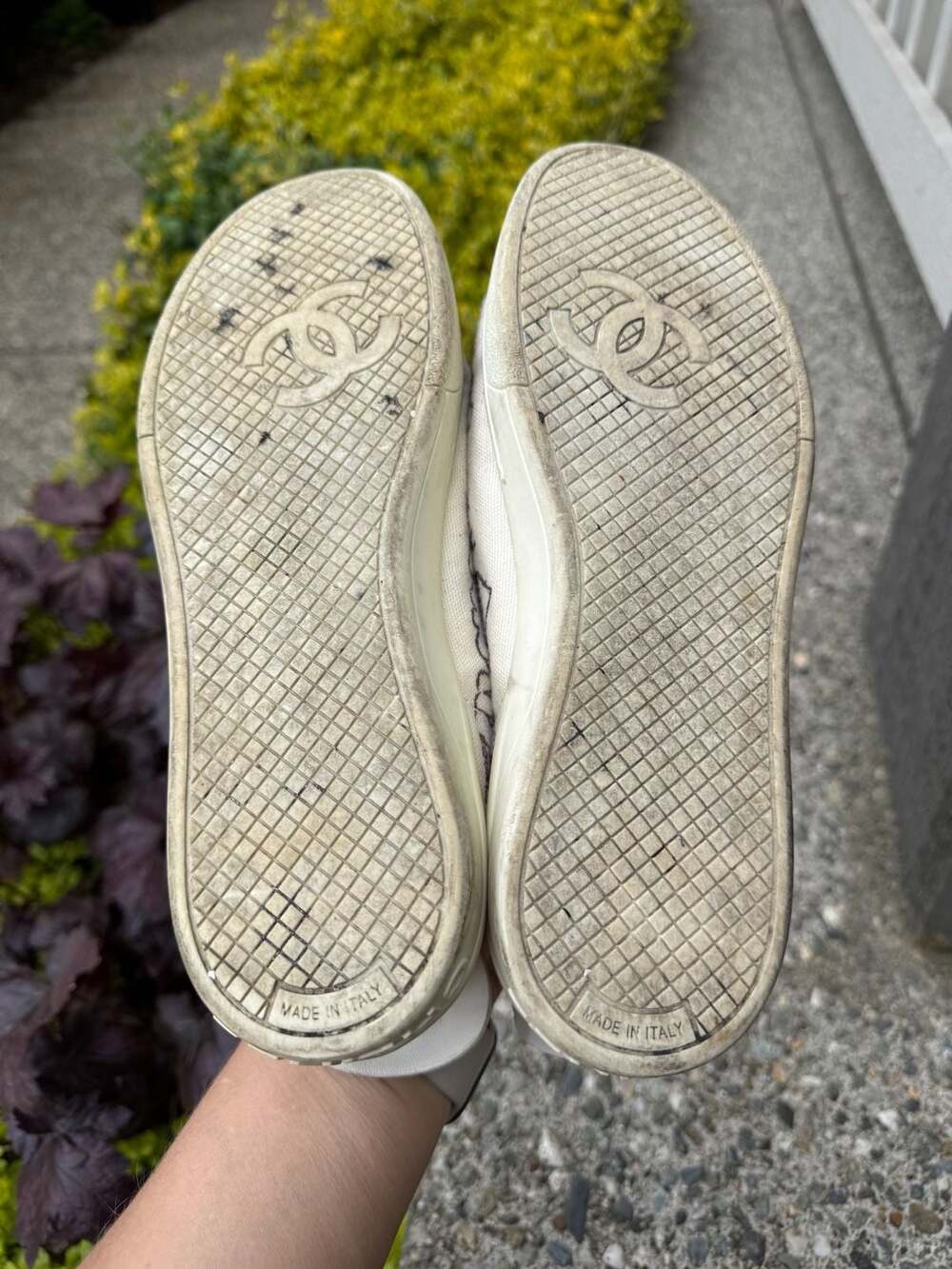 Chanel x Pharrell Williams Capsule Collection Canvas Sneakers - Picture 12 of 15